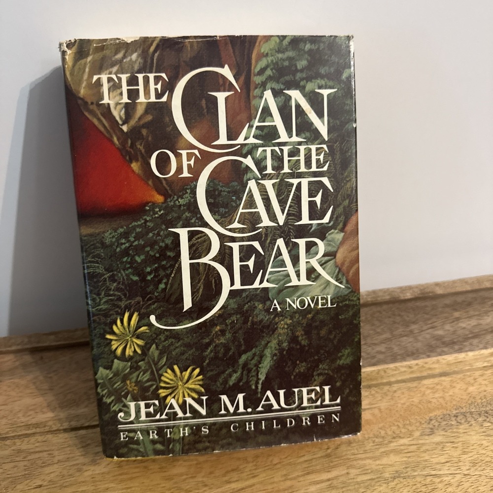 Clan Of The Cave Bear by Jean M. Auel HC DJ 1980